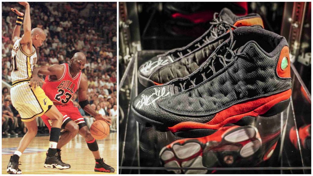 Michael Jordan S Sneakers From The 1998 NBA Finals Sold For Record 2 2