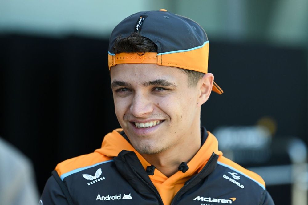 Lando Norris British F1 Driver Crosses Paths With Rising Short Track