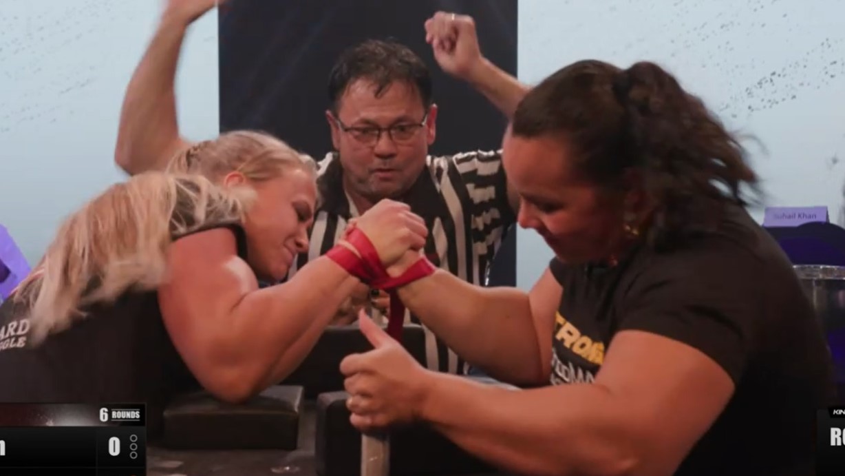 THE STRONGEST FEMALE ARM WRESTLER ft GABI VASCONCELOS, DAVE CHAFFE & WAGNER  BORTOLATO! 